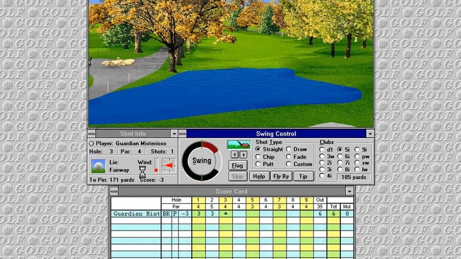 Microsoft Golf 2.0 screenshot