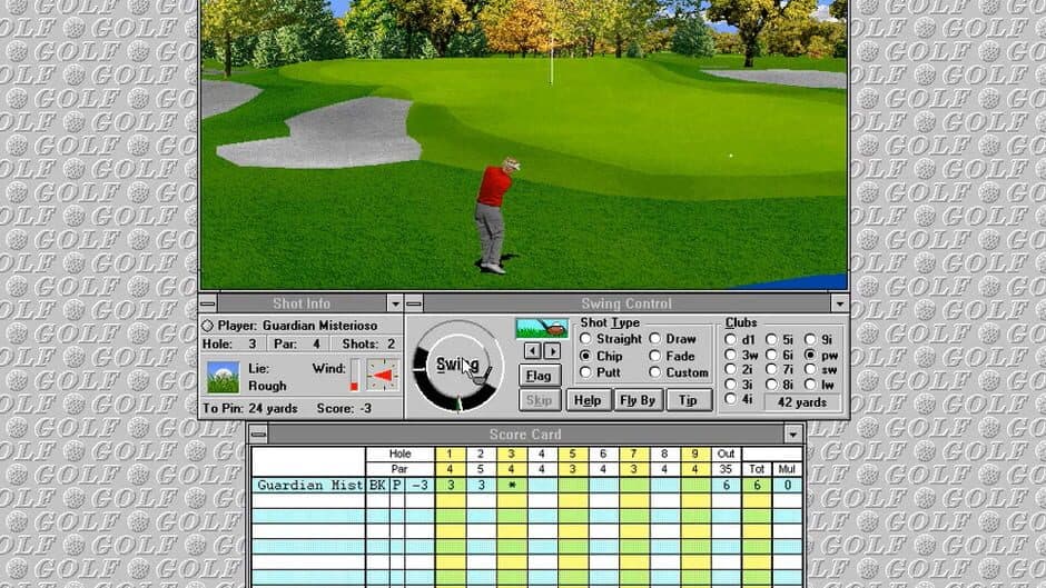 Microsoft Golf 2.0 screenshot