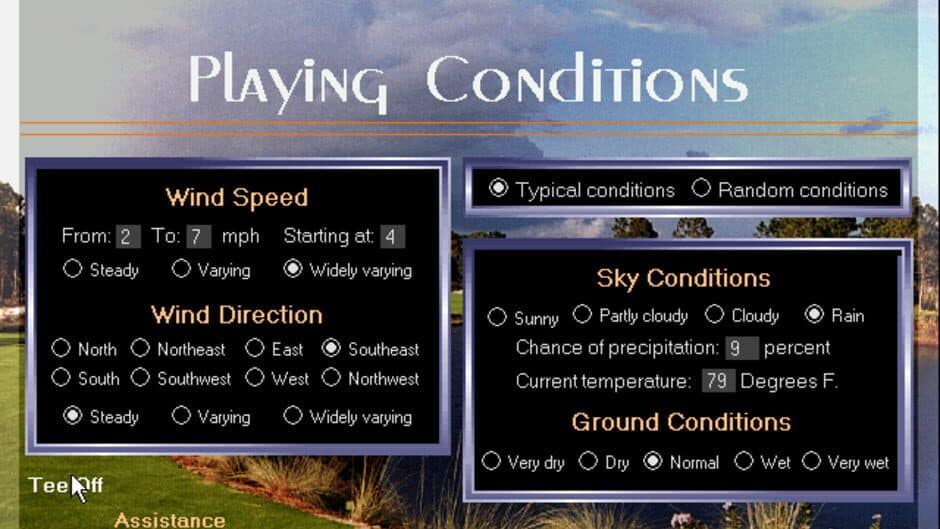 Greg Norman Ultimate Challenge Golf screenshot