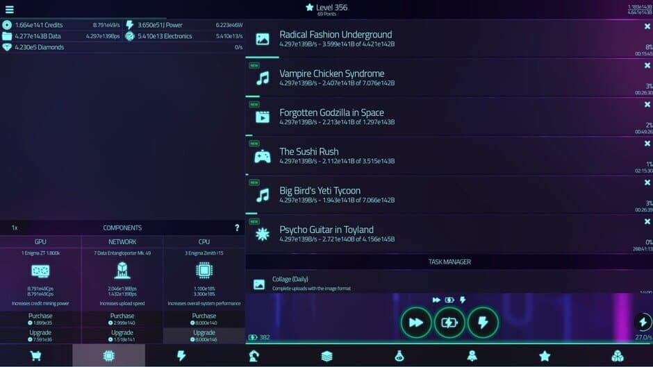 Upload Simulator Silicon screenshot