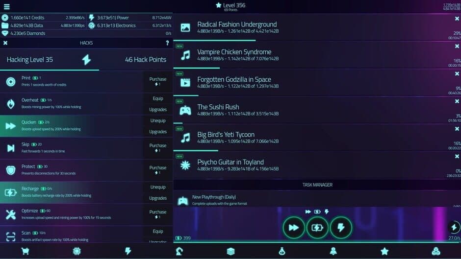 Upload Simulator Silicon screenshot
