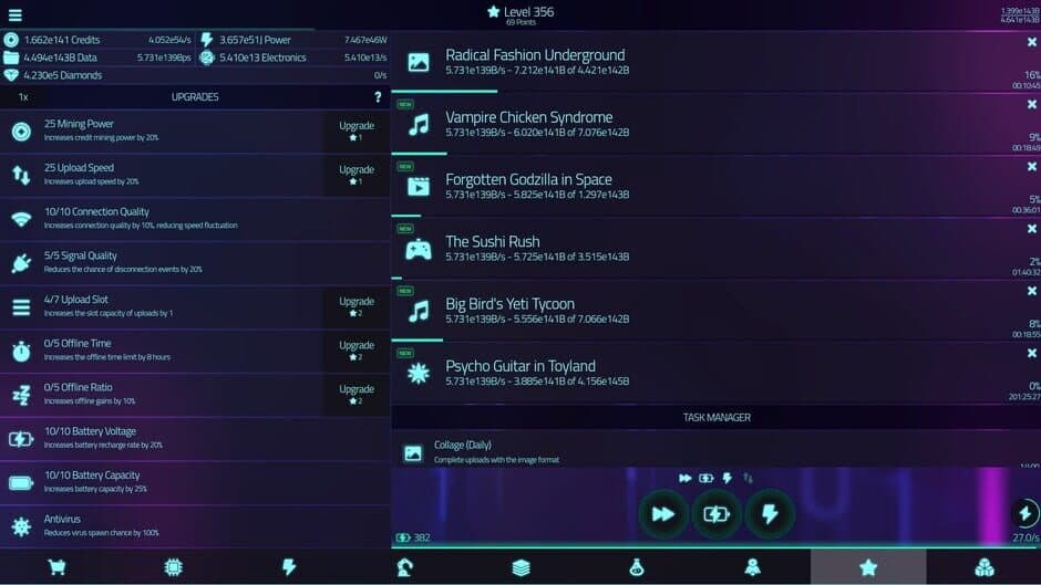 Upload Simulator Silicon screenshot
