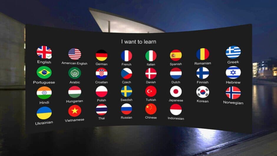 Mondly: Learn Languages in VR screenshot
