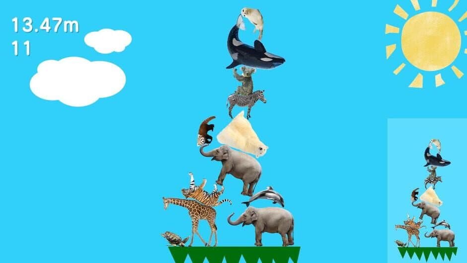Animal Tower Battle screenshot