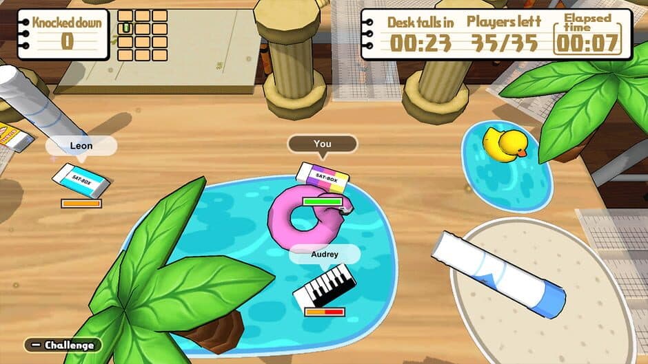 Flick Erasers Battle Royale screenshot
