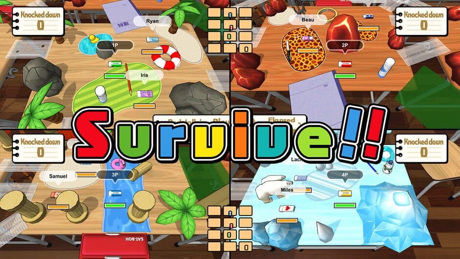 Flick Erasers Battle Royale screenshot