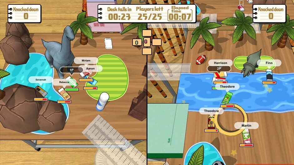 Flick Erasers Battle Royale screenshot