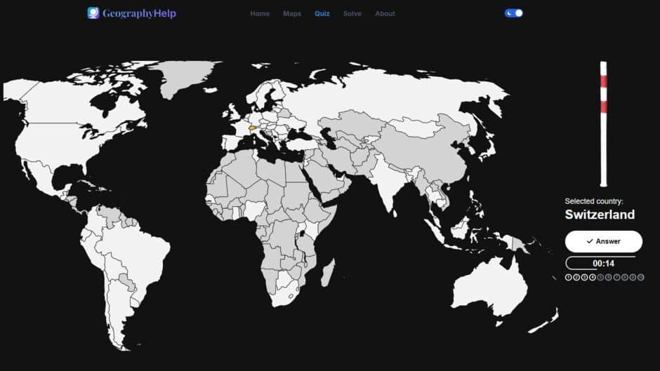GeographyHelp screenshot