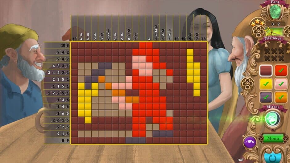 Fables Mosaic: Snow White and the Seven Dwarfs screenshot