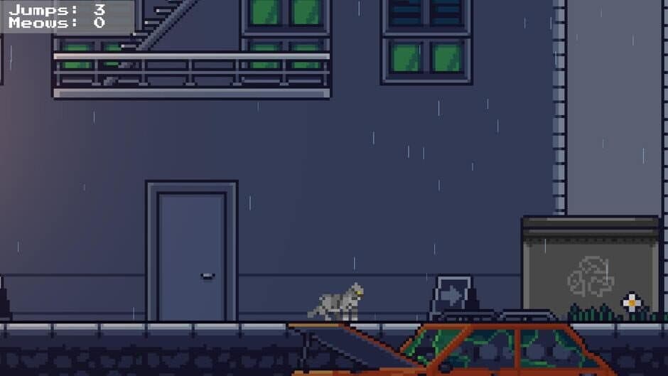 Rooftop Rascal: The Drizzle Cat screenshot