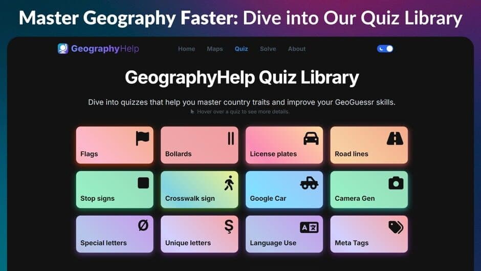 GeographyHelp screenshot