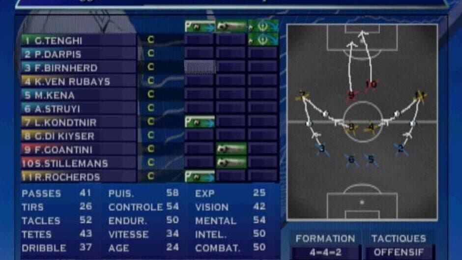 Alex Ferguson's Player Manager 2001 screenshot