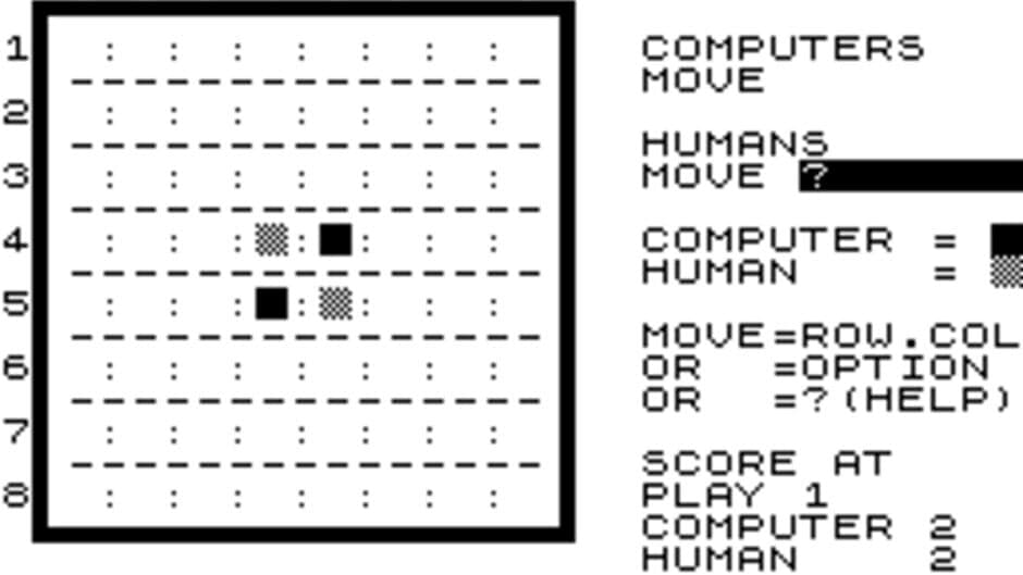 Reversi screenshot