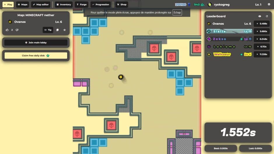 UpRunner screenshot