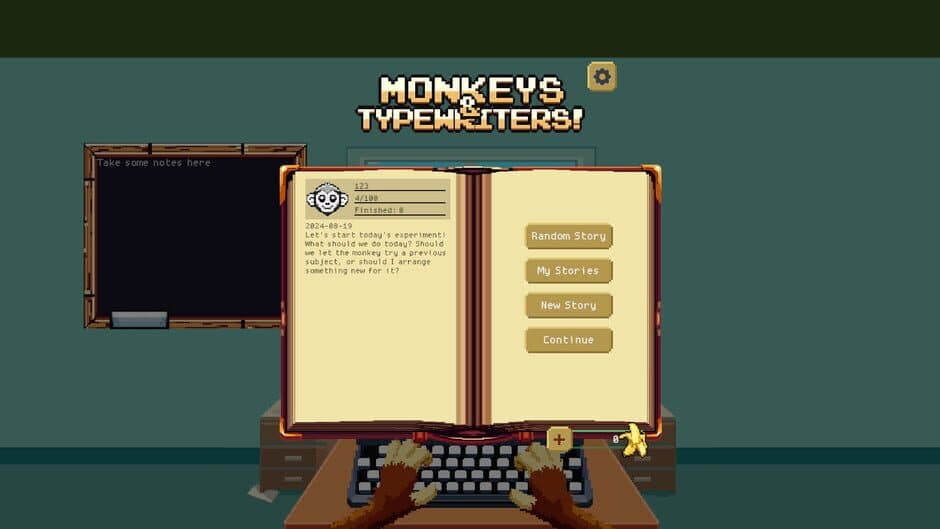 Monkeys & Typewriters! screenshot