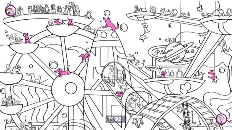 101 Cute Playland Dogs: Find & Paint screenshot