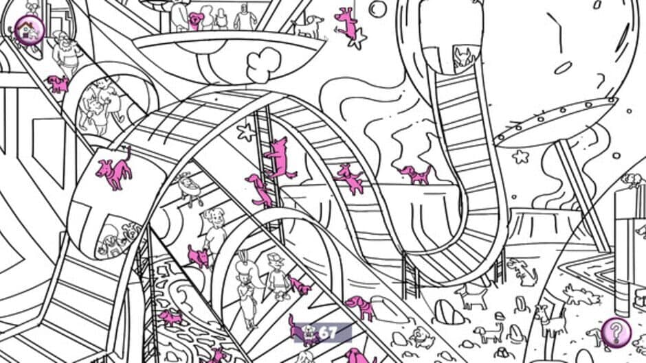 101 Cute Playland Dogs: Find & Paint screenshot