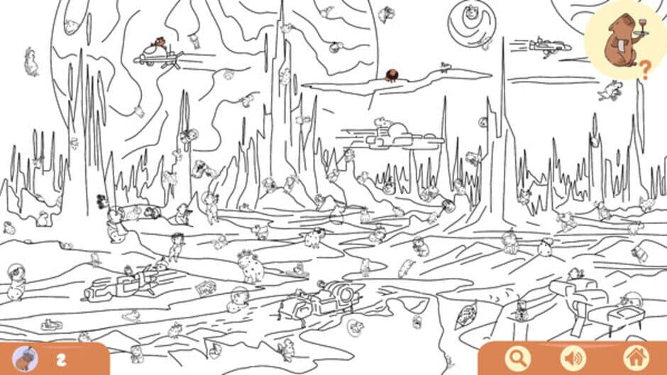 100 Hidden Capybaras screenshot