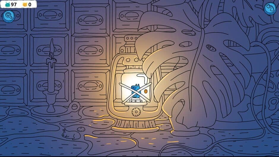 Hidden Capybaras with Orange in the Whimsical Library screenshot