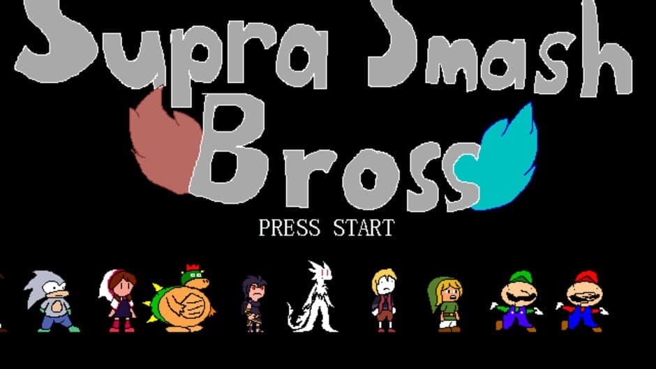 Supra Smash Bross For the Commodore 64 and ZX Spectrum screenshot