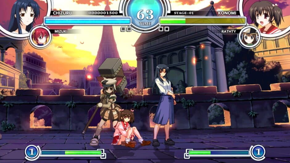 Aquapazza: Aquaplus Dream Match screenshot
