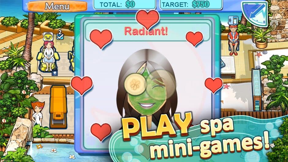 Sally's Spa screenshot
