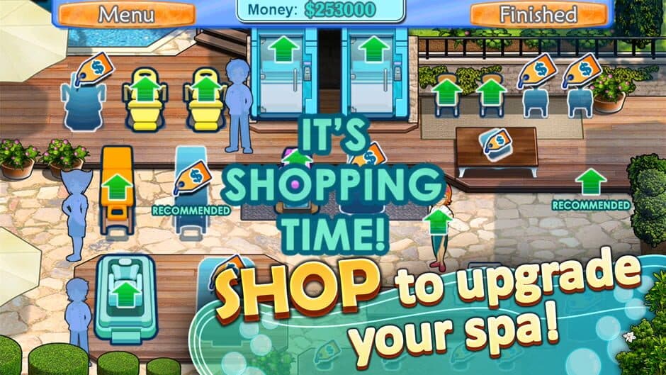 Sally's Spa screenshot
