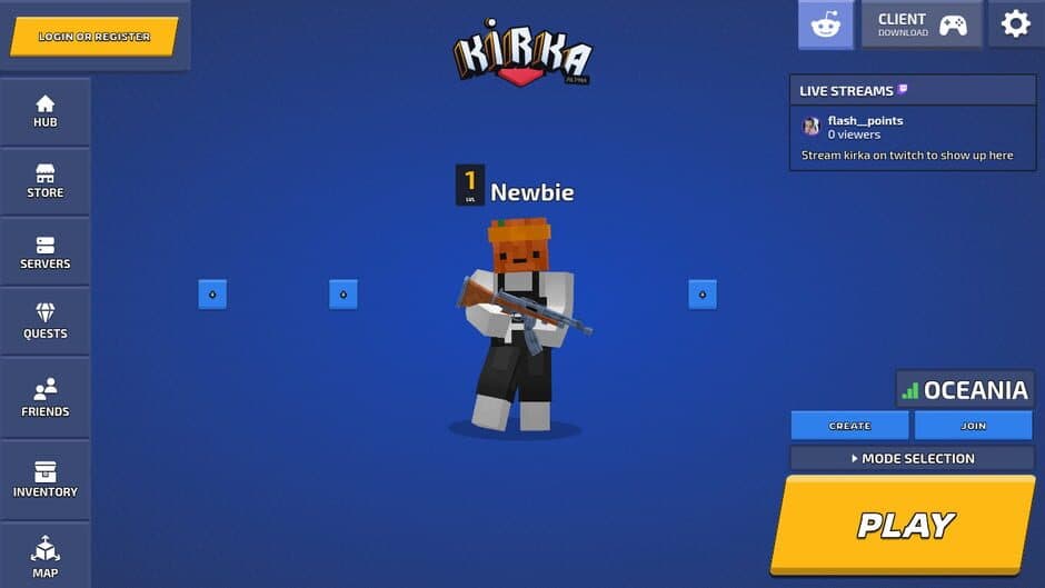 Kirka.io screenshot