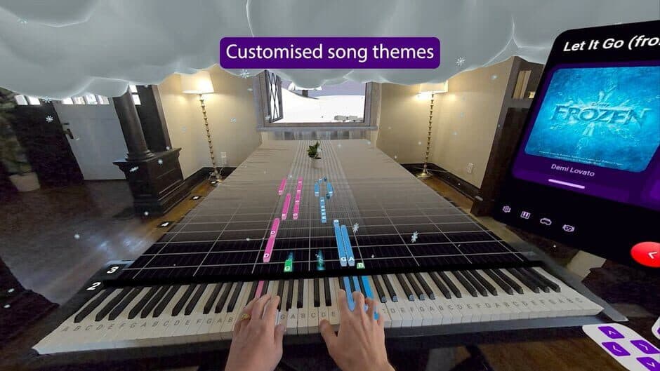 PianoVision screenshot