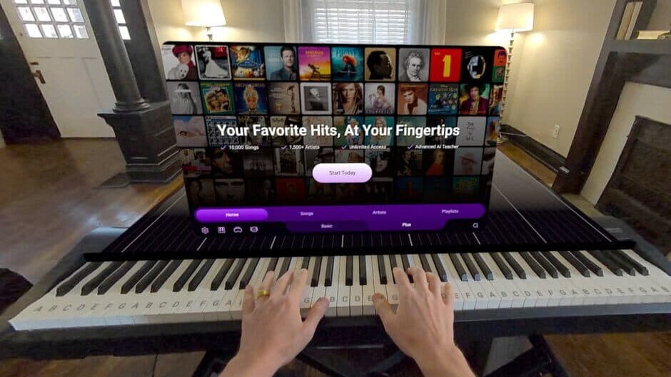 PianoVision screenshot