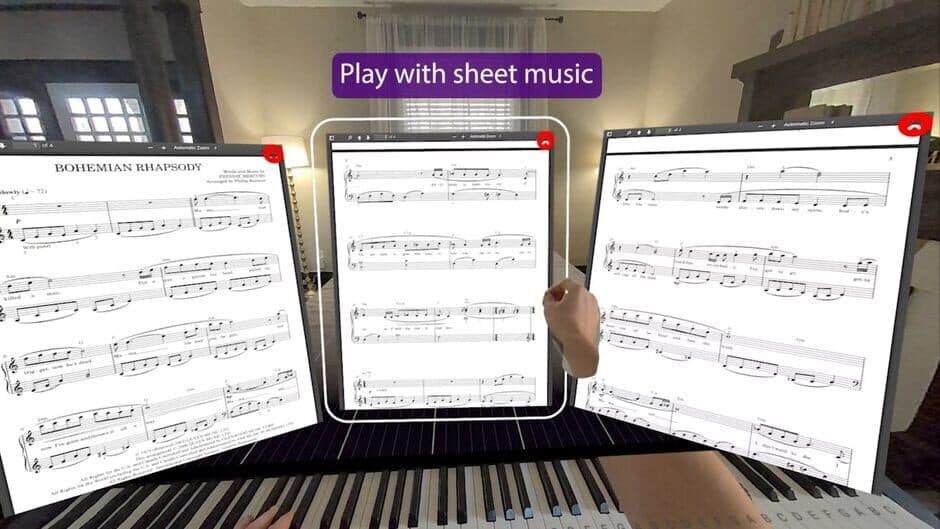 PianoVision screenshot