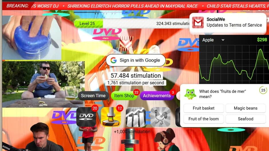 Stimulation Clicker screenshot