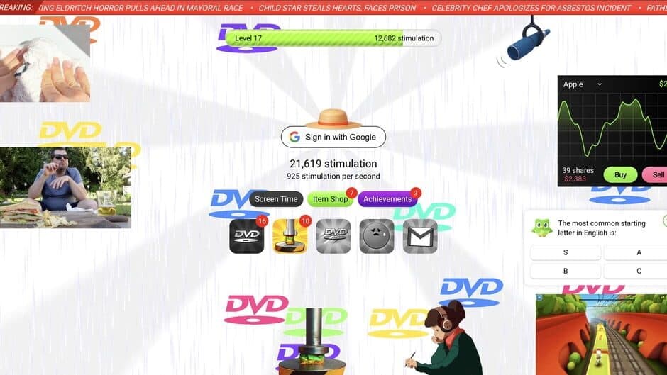 Stimulation Clicker screenshot