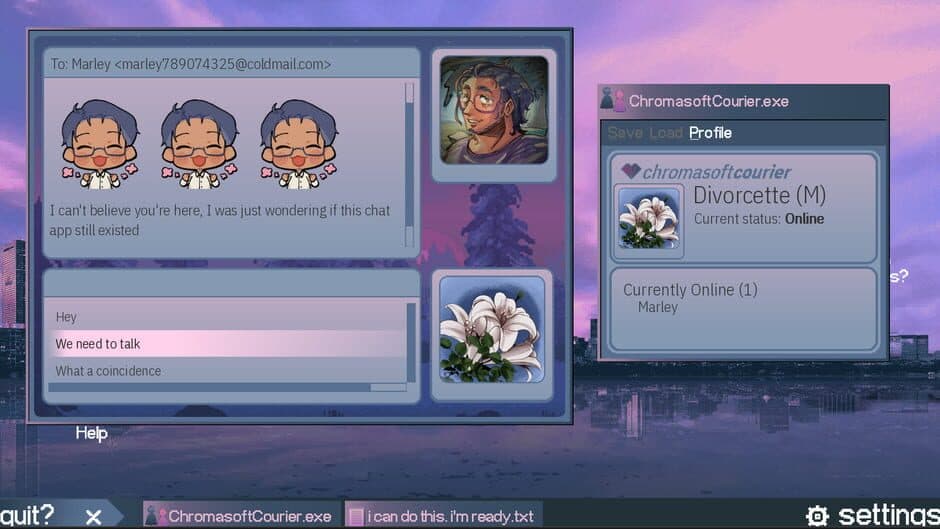 Divorce Chatroom screenshot