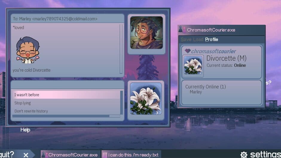 Divorce Chatroom screenshot