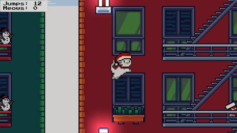 Rooftop Rascal: The Claus Cat screenshot