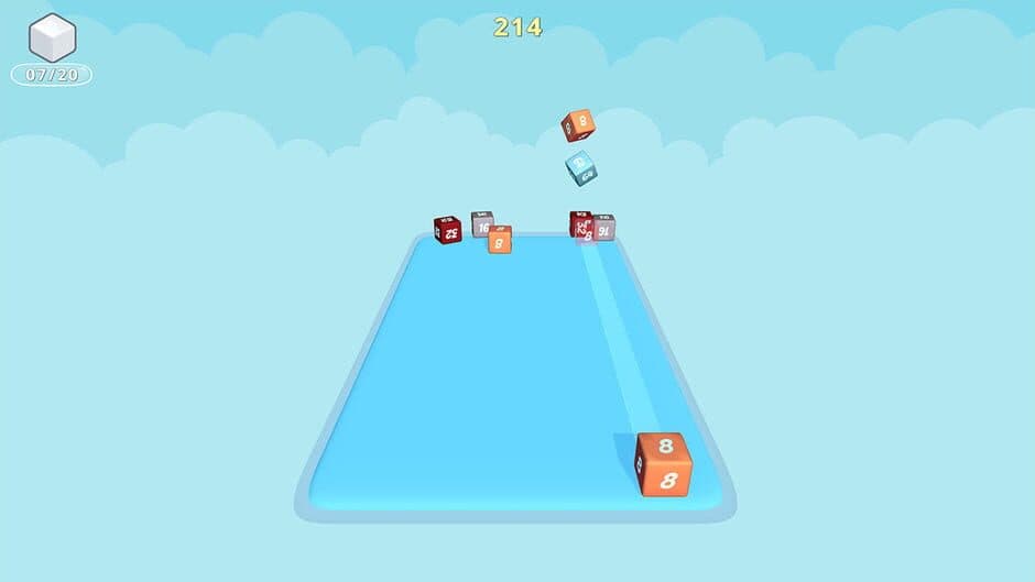 Sliding Cubes 2048 Mania screenshot