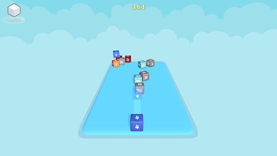 Sliding Cubes 2048 Mania screenshot