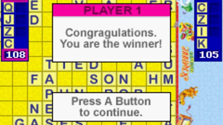 Sorry! / Aggravation / Scrabble Junior screenshot