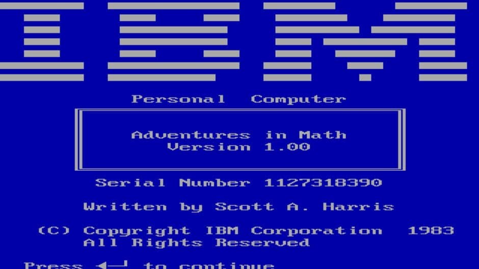 Adventures in Math screenshot