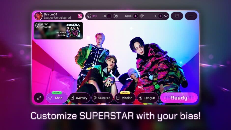 SuperStar SMTown screenshot