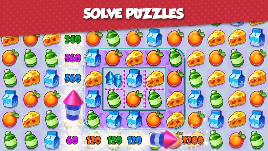 Supermarket Mania: Match 3 screenshot