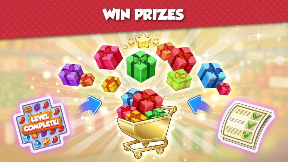 Supermarket Mania: Match 3 screenshot