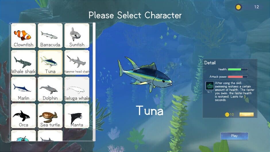 Deep Blue: Devour and Evolve screenshot