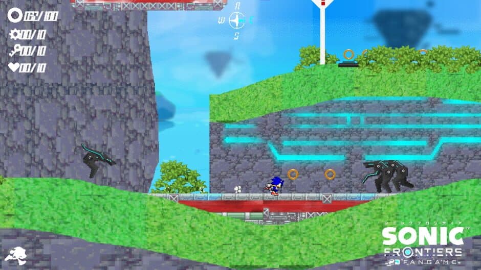 Sonic Frontiers 2D screenshot