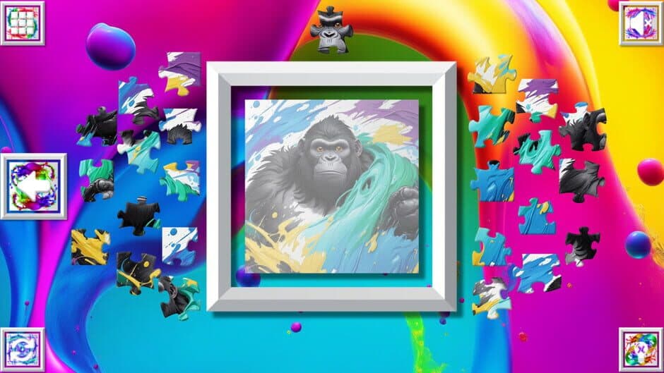 Color Splash: Monkeys screenshot
