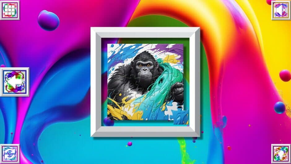 Color Splash: Monkeys screenshot