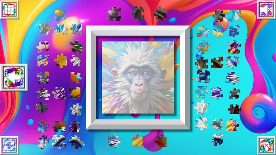 Color Splash: Monkeys screenshot