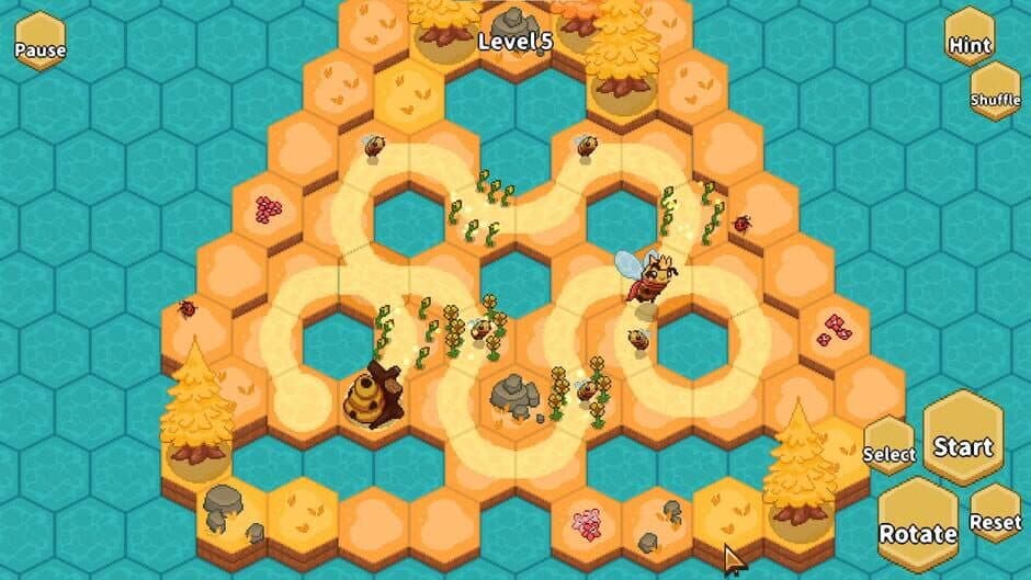 Bee Flowers: Royal Garden screenshot
