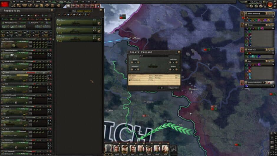 Hearts of Iron IV screenshot